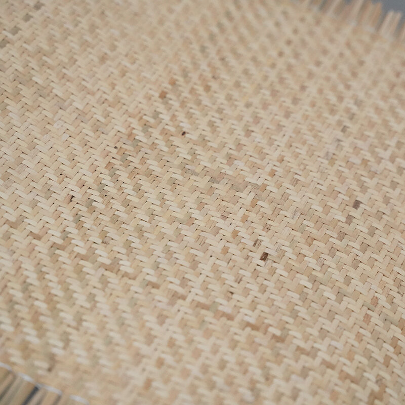 천연 천연 라탄 롤 직조, 40-55cm 너비, 0.2-1m 길이, 인도네시아 손으로 짠 가구 의자, 테이블 캐비닛 수리 재료