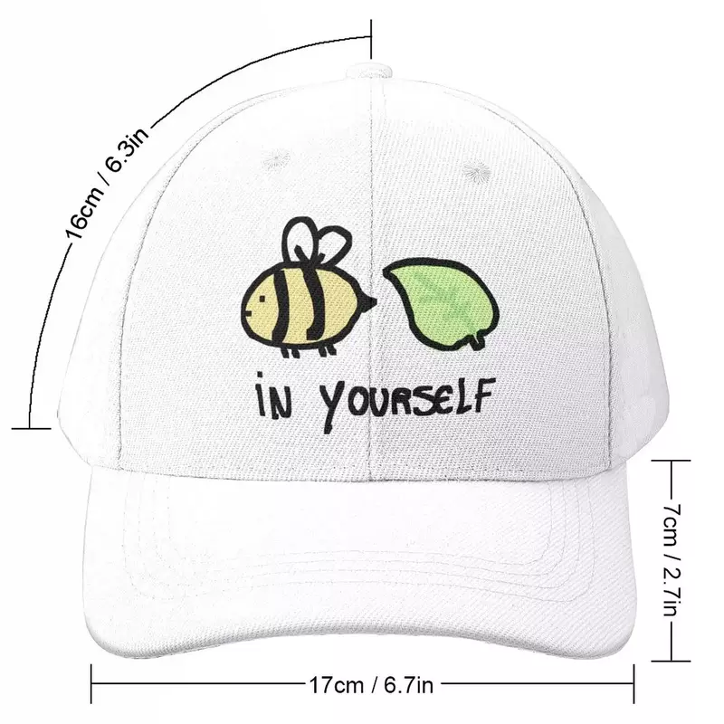 bee leaf in yourself Baseball Cap Golf Hat Luxury Hat Hats Women'S Golf Wear Men'S