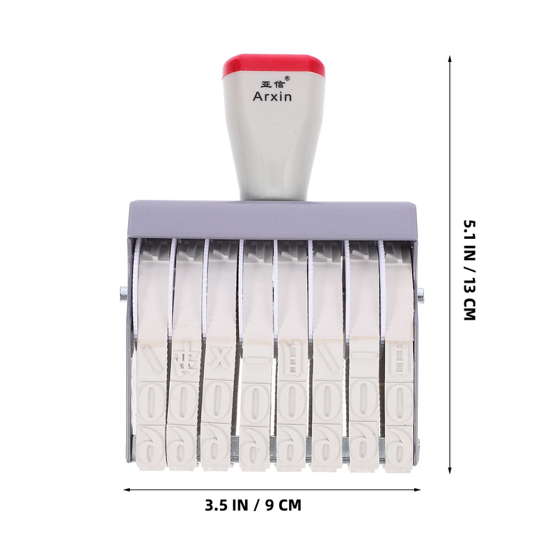 Data Stamp maniglia tempo accessori per laminazione portatile timbri in gomma multiuso