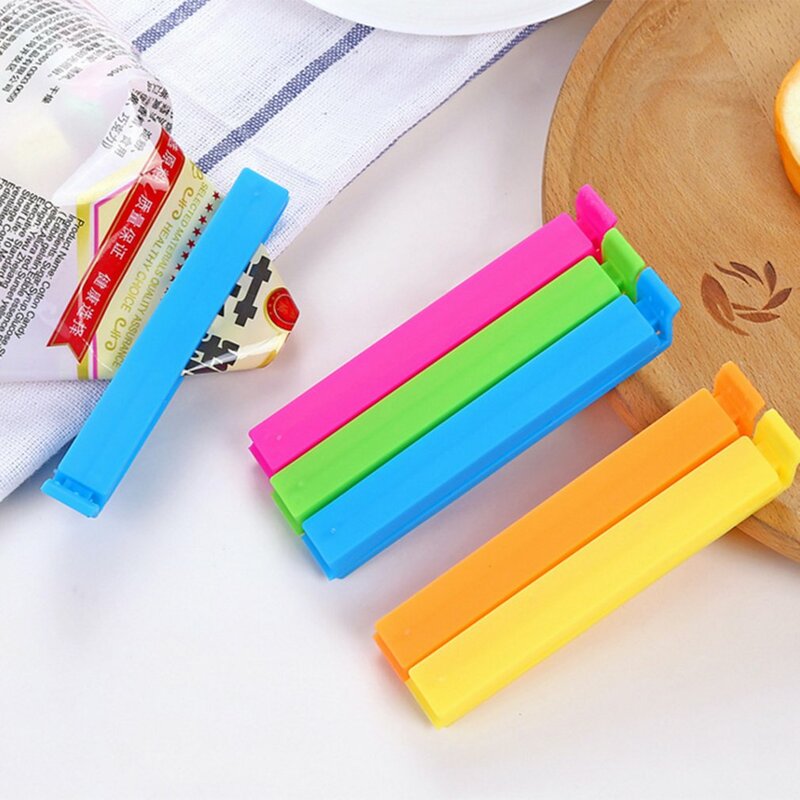 NEW Portable Kitchen Storage Food Snack Seal Sealing Bag Clips Sealer Plastic Tool Kitchen Accessories Bag Clips