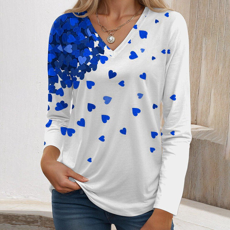 Kaus Pullover wanita, kaos kasual warna Solid biasa nyaman tahan lama untuk musim semi untuk musim panas