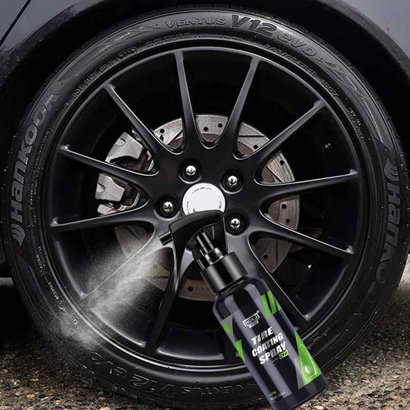 300ml Autoreifen-Glanz spray Mehrzweck-Reifenrad-Überholung mittel Reiniger Reifen glanz mittel für dauerhaften Schutz