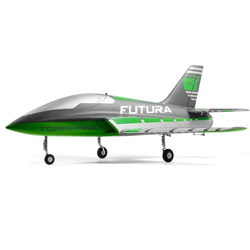 Aereo RC 64MM aereo ad ala fissa con alette allenatore sportivo ventilatore per condotto PNP modello di assemblaggio giocattolo regalo aereo telecomandato