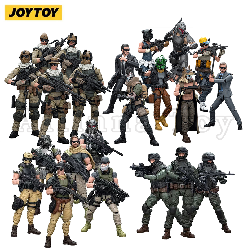 JOYTOY 1/18 3.75 Action Figures Military Armed Force Series Anime Model For Gift Free Shipping