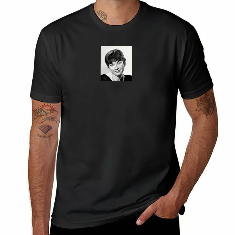 Shirley McLaine T-Shirt blus cepat kering desainer t shirt pria
