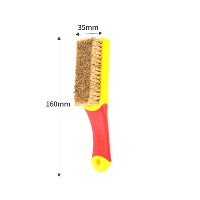 Handle Brush Nylon Bristles Welding Cleaning Tools Car Floor Roof Fabric Shoes Brush Portable Manual Cleaning Tools