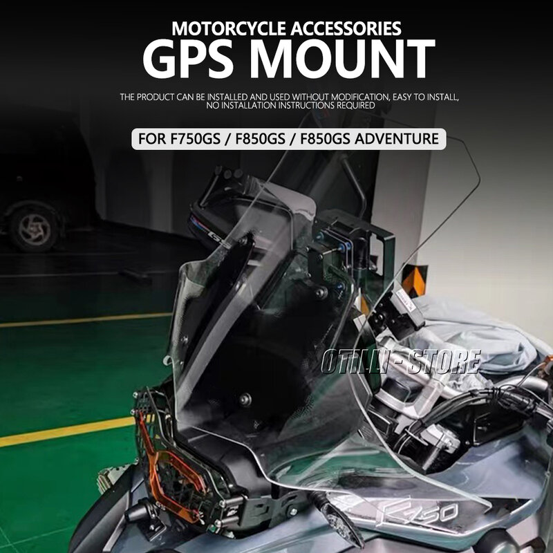 Mới F750GS F850GS Phiêu Lưu ADV Chân Đỡ Điện Thoại Di Động Điện Thoại Định Vị GPS Tấm Chân Đế Cho Xe BMW F 750 GS F 750GS f850 GS 2018 - 2022