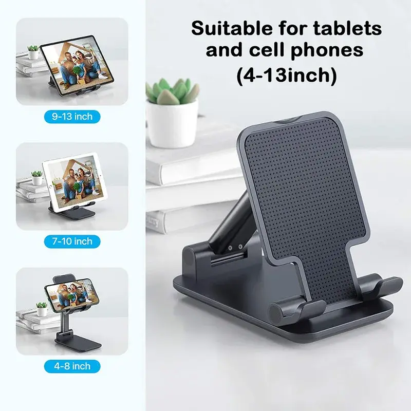 ใหม่โต๊ะ Case For Mobile Phone Portable Universal Phone Holder Phone Stand ัวป๊อปติดมือถือที่ติดหลังมือถือ (สำหรับ iPhone iPad Xiaomi ปรับผู้ถือแท็บเล็ต Universal ตารางยืนโทรศัพท์มือถือ