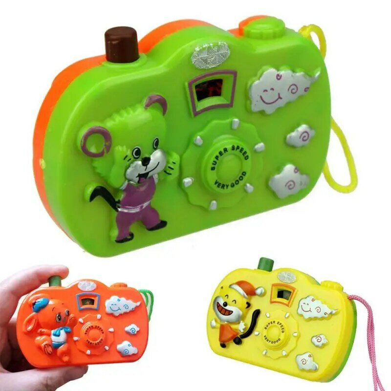 1PCS Baby children's game projection camera animal model light projection education learning toy kids Christmas birthday gift
