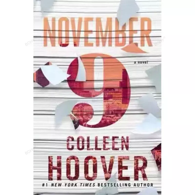 November 9 von Colleen Hoover Romane Buch in Englisch New York Zeiten Bestseller