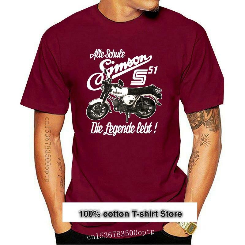 Fashion New Simson The Legend T-Shirt Cult Schwalbe S50 S51 DDR Trabant ostkult- Show Original Title T Shirt Short Sleeve Tops