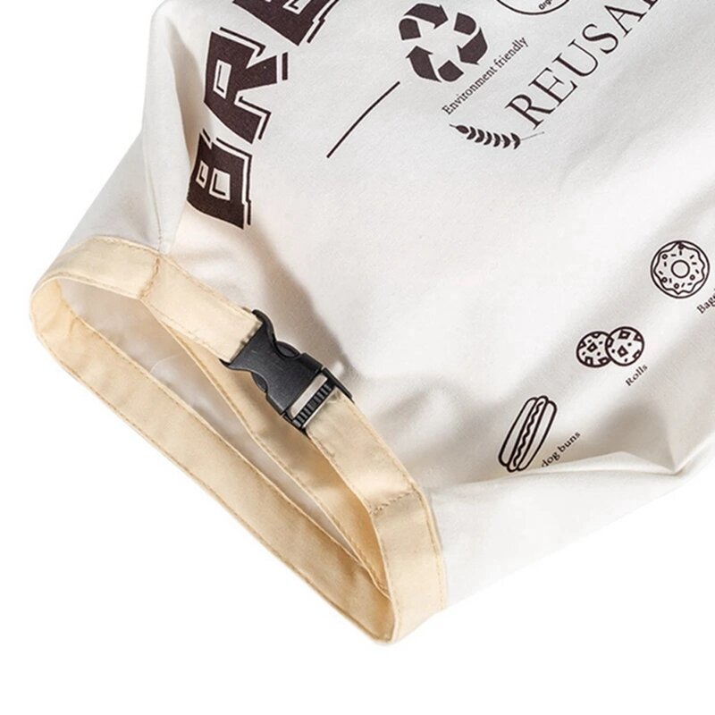 Kitchen Stuff Bag Cotton Bread Bag Reusable Food Storage Bread Bag For Loaf Home Storage Supplies
