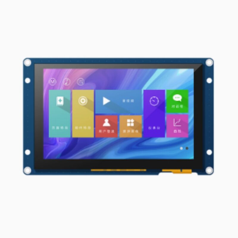 TJC8048X550_011 X5 series 5-inch HMI serial intelligent screen supports RTC audio and video