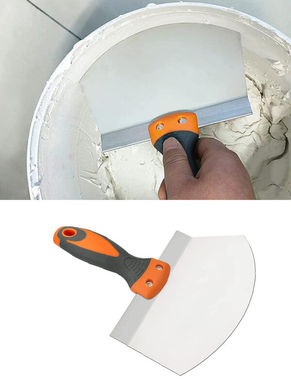 Лопатка для покраски на стену из нержавеющей стали, нож для шпатлевки, скребок, лопатка для покраски, шпатель для заполнения, строительные инструменты