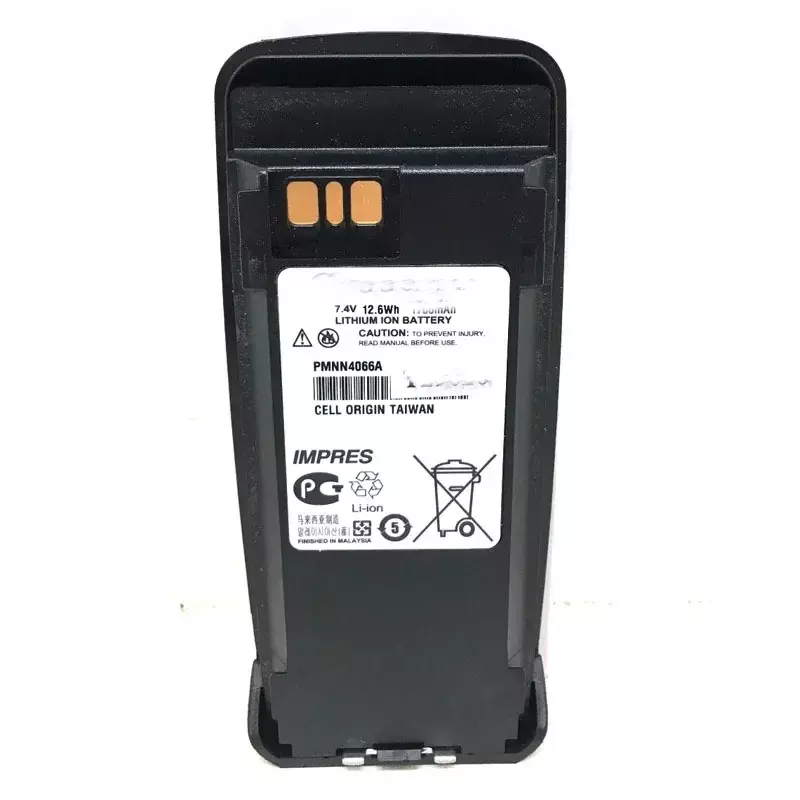 Paket baterai Li-ion 7.4V 1800mAh untuk Motorola P8268 DP3600 DGP8050 DEP550 DEP570 DGP4150 DGP6150 DP3400 Radio