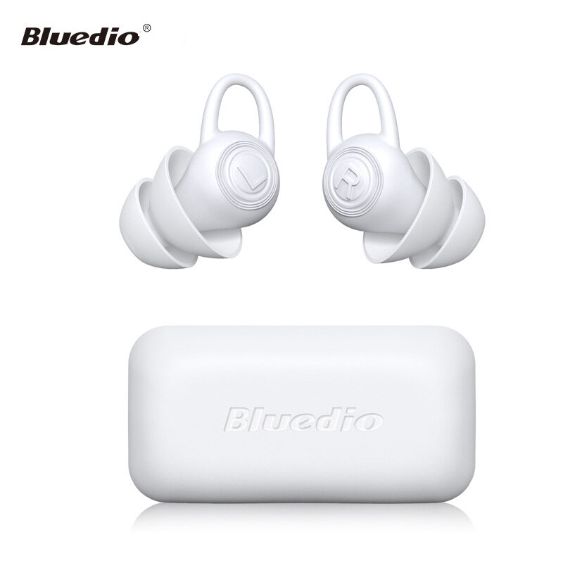 Bluedio NE-Bouchons d'oreille en silicone, réduction du bruit 40dB, meilleur sommeil, doux, portable, maison, voyage, bureau, soins des oreilles avec boîte