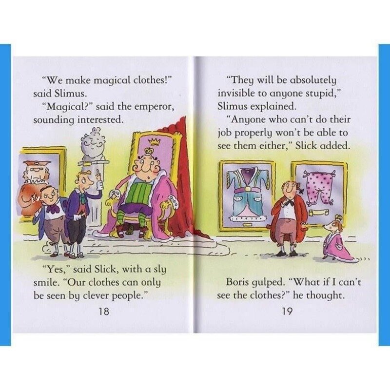 Usborne-Libro de imágenes en inglés para niños, libros educativos de frases de palabras, cuentos de hadas