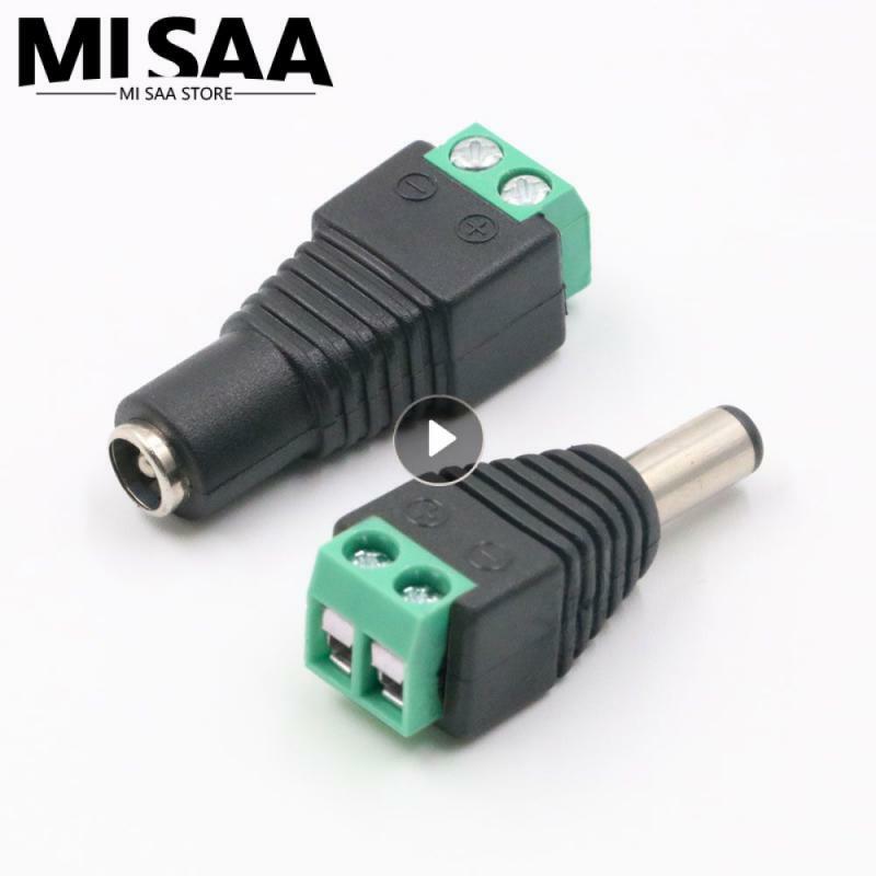 Pvc Security Power Durable Surveillance Advanced Technology Solderless Connector For Led Copper Wire Led Adapter Versatile 12v