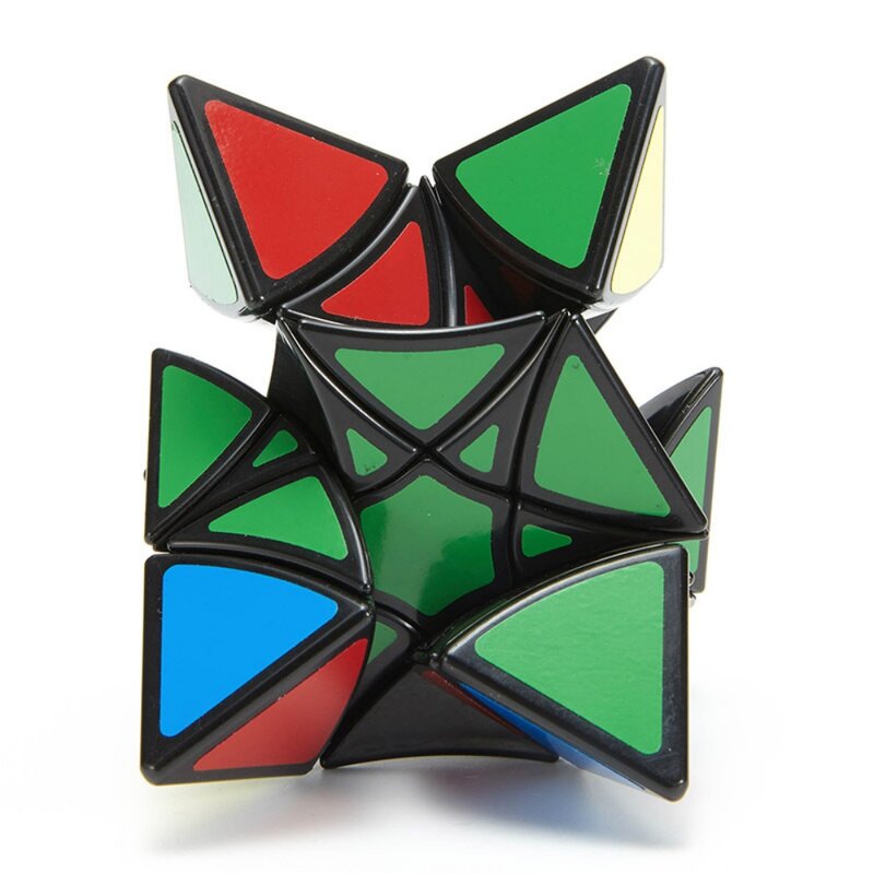 LanLan Curvy Hexagram 3x3 Piramida Professional Speed Magic Cube 3x3x3 Zabawki edukacyjne