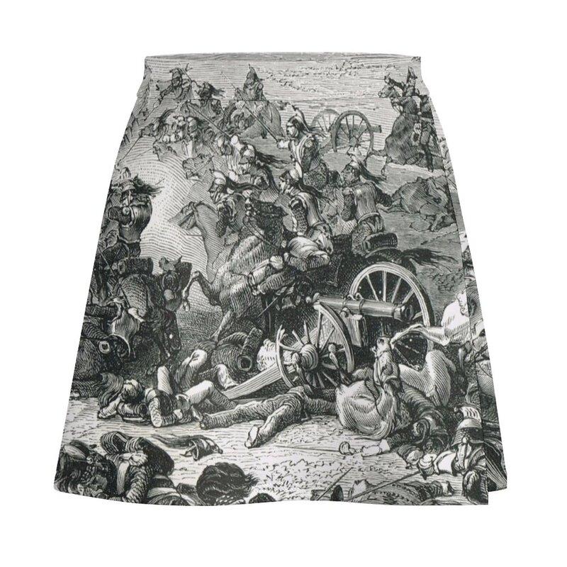 تنورة معركة واترلو 18 يونيو 1815 تنورة نسائية صغيرة موضة 2023 ملابس نسائية بنمط كوري ملابس نسائية للصيف ملابس نسائية