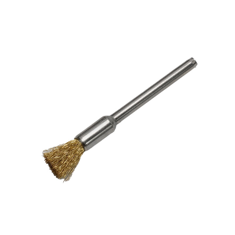 O bloco abrasivo morre escova do fio do moedor, bronze, aço inoxidável, prático, metalurgia, remoção, 24 PCes