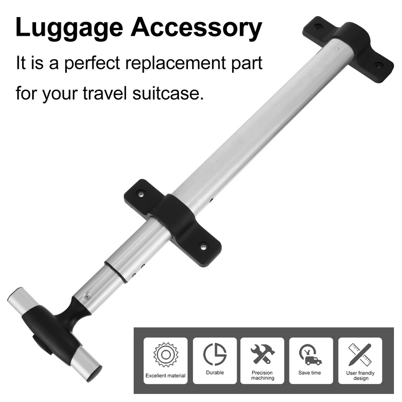 Handle Luggage Cartss Rod Telescopic Replacement Case Out Trolley Travel Repair Parts Telescoping Drag Accessory
