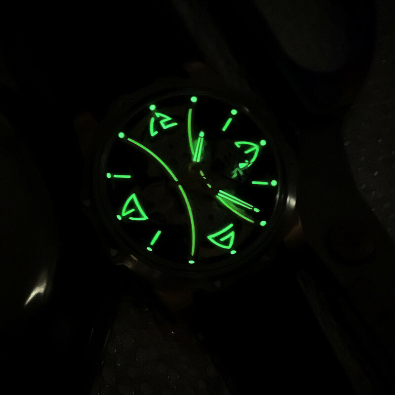 هانبورو-ساعة أوتوماتيكية للرجال ، ساعات يد ميكانيكية ، حركة NH38 اليابانية ، ساعة رياح أوتوماتيكية ، اليابان