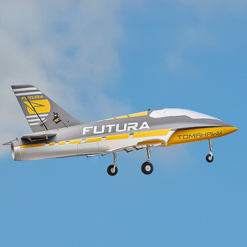 Радиоуправляемый самолет 64 мм самолёт с неподвижным крылом с закрывающимися щитками спортивный тренажер воздуховод вентилятор PNP Сборная модель игрушка подарок самолет с дистанционным управлением