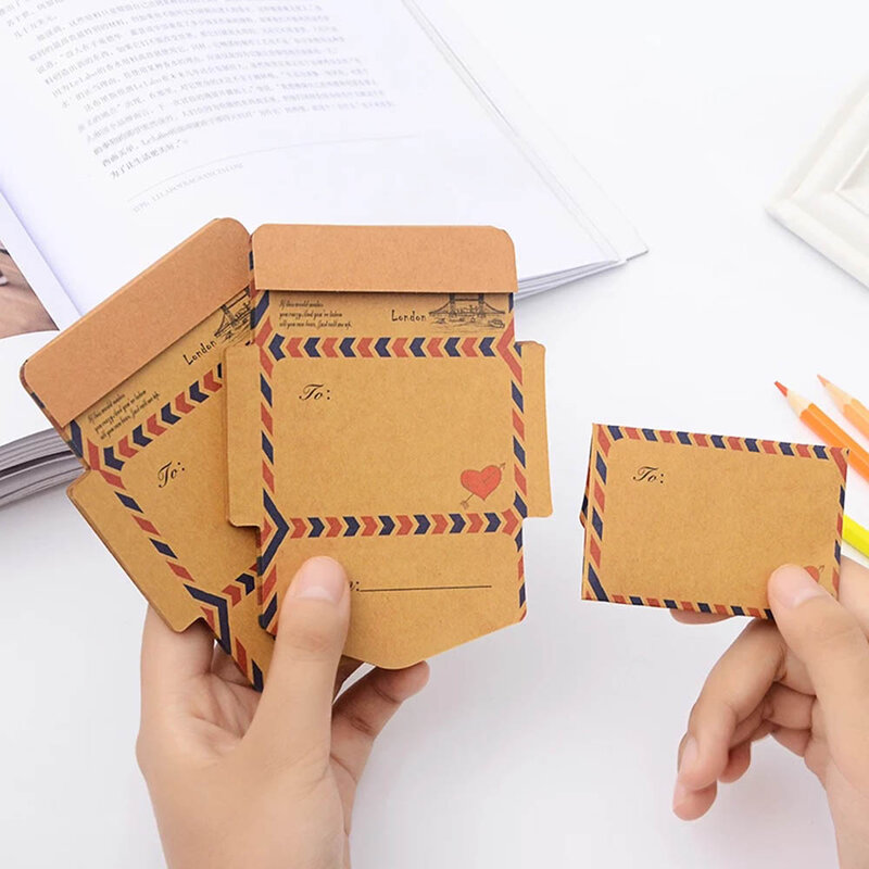 Memo Pad Envelope School Office Supply for Student Stationery Notepad Writing Pads