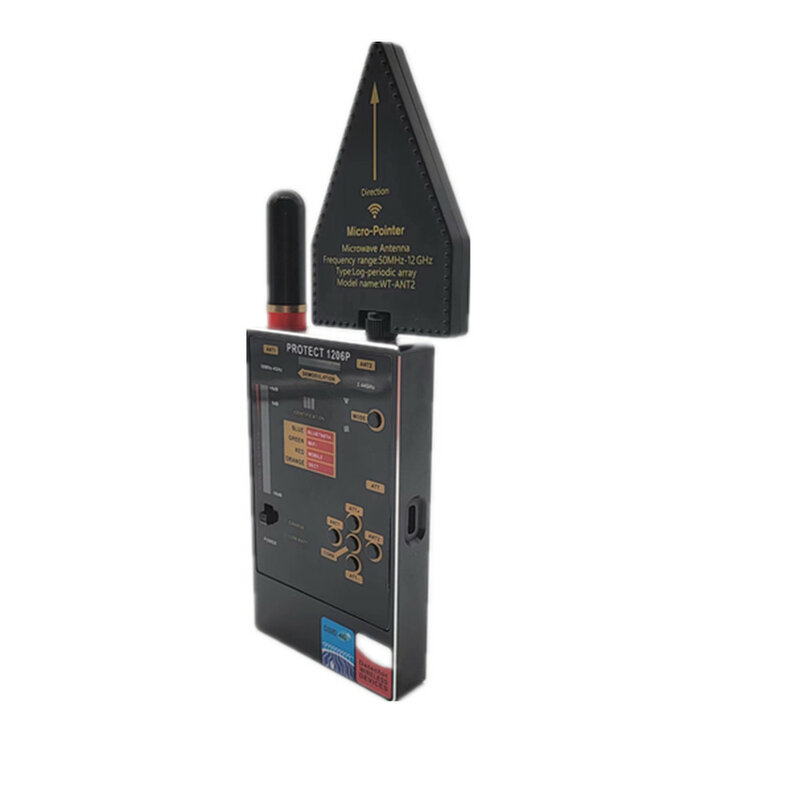 1206P Bug GSM GPS Tracker Anti-Spy RF Detector Innovative Infrared Camara Laser GSM WiFi Signal Detection