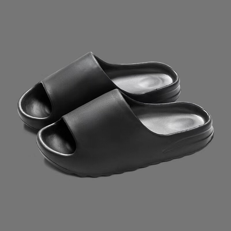EVA printed sandals, summer shitting sensation, coconut slippers, thick soles, anti slip, external wear, couple beach sandals