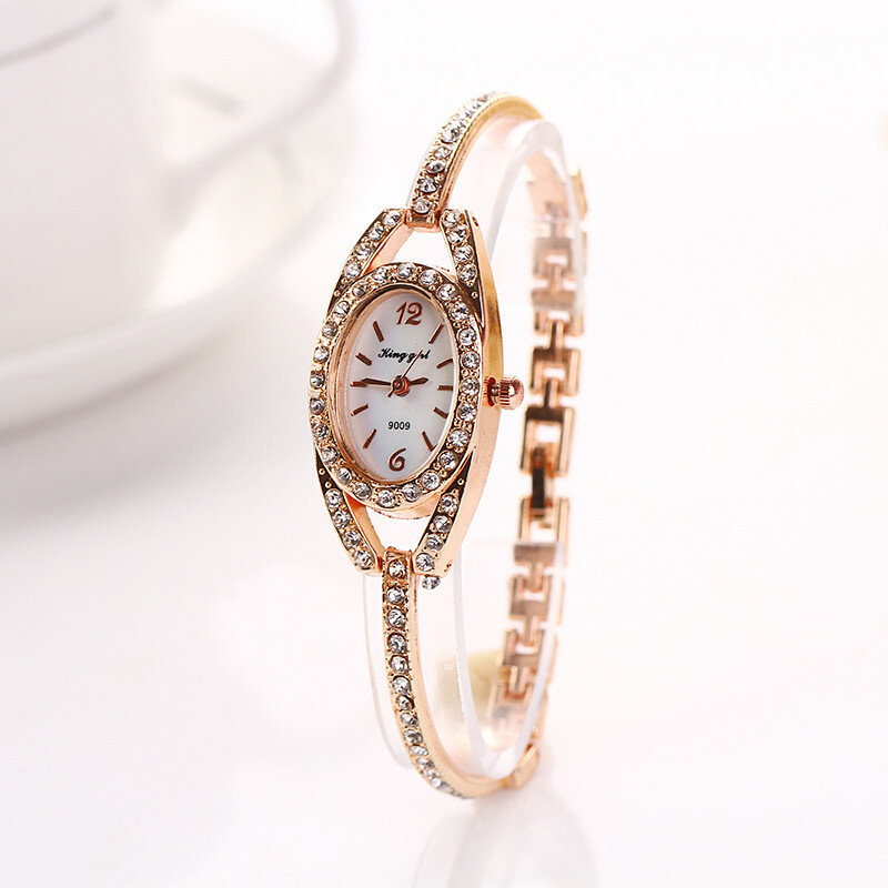 Reloj de pulsera de cuarzo para mujer, accesorio de silicona, con precisión, con diseño de princesas generosas