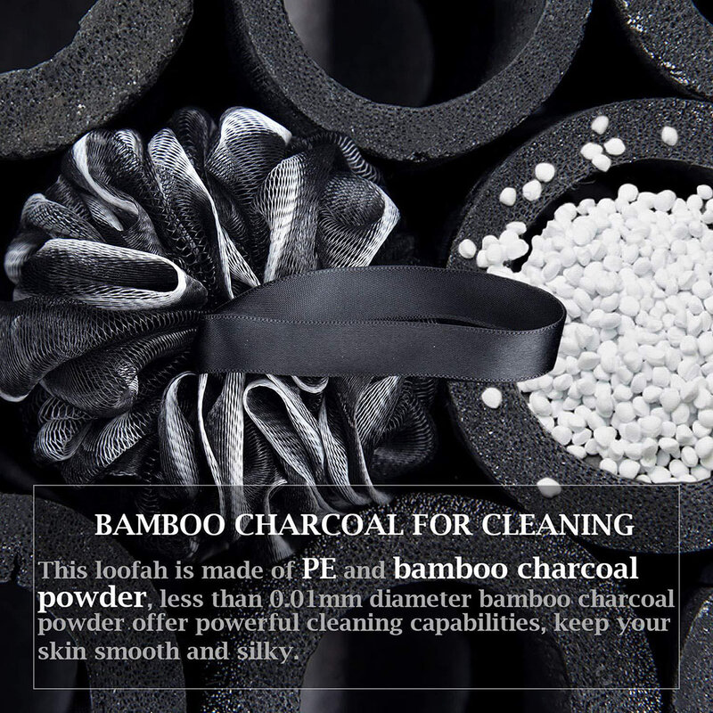 Soft Shower Mesh schiuma spugna bagno Bubble Ball Body Skin Cleaner strumenti per la pulizia del corpo accessori per il bagno