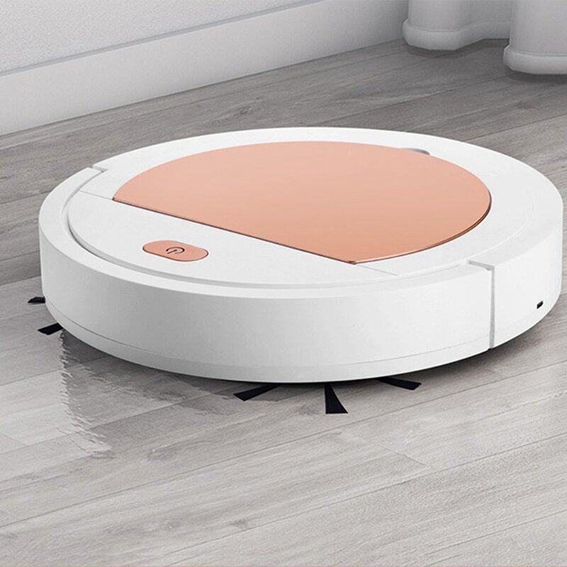 Smart Robot Vacuum Cleaner Strong Suction USB Charging Cleaning Hard Floor And Carpet Smart Sweeper For All Hard Floor