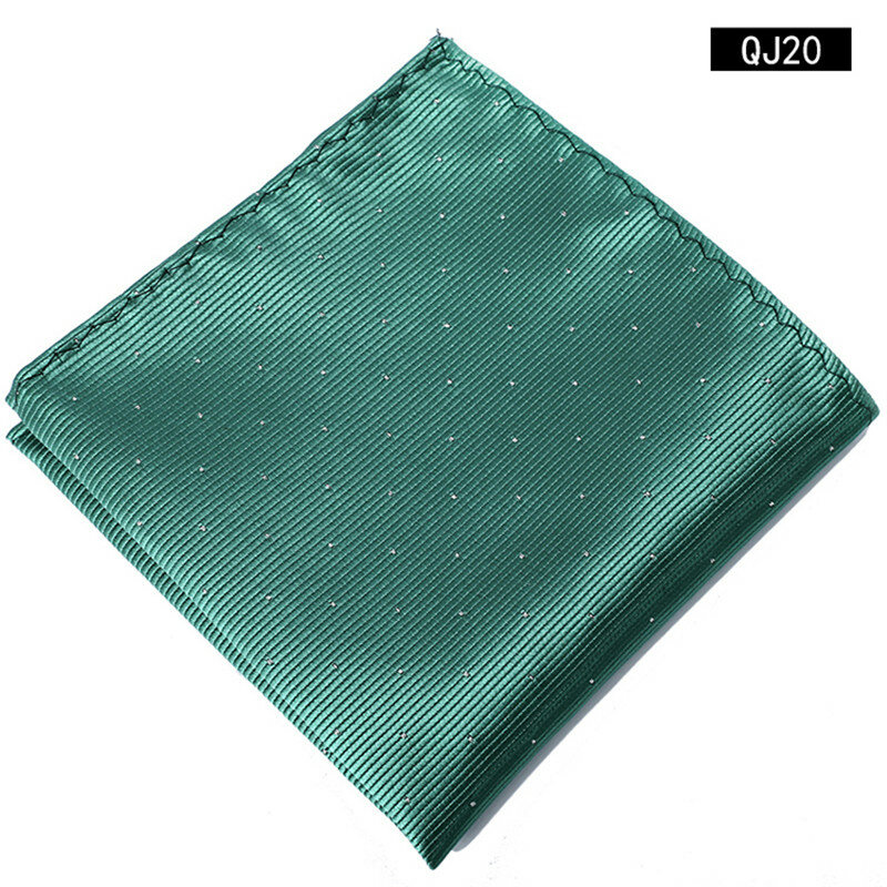 Ikepeibao-Pañuelo cuadrado de bolsillo para hombre, pañuelo de lunares de Color rojo caramelo, a la moda, Envío Gratis