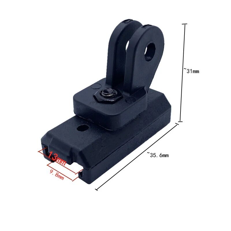 Yardstick-soporte de faro para CATEYE/Magene/GACIRON, adaptador de abrazadera de luz para cámara GOPRO