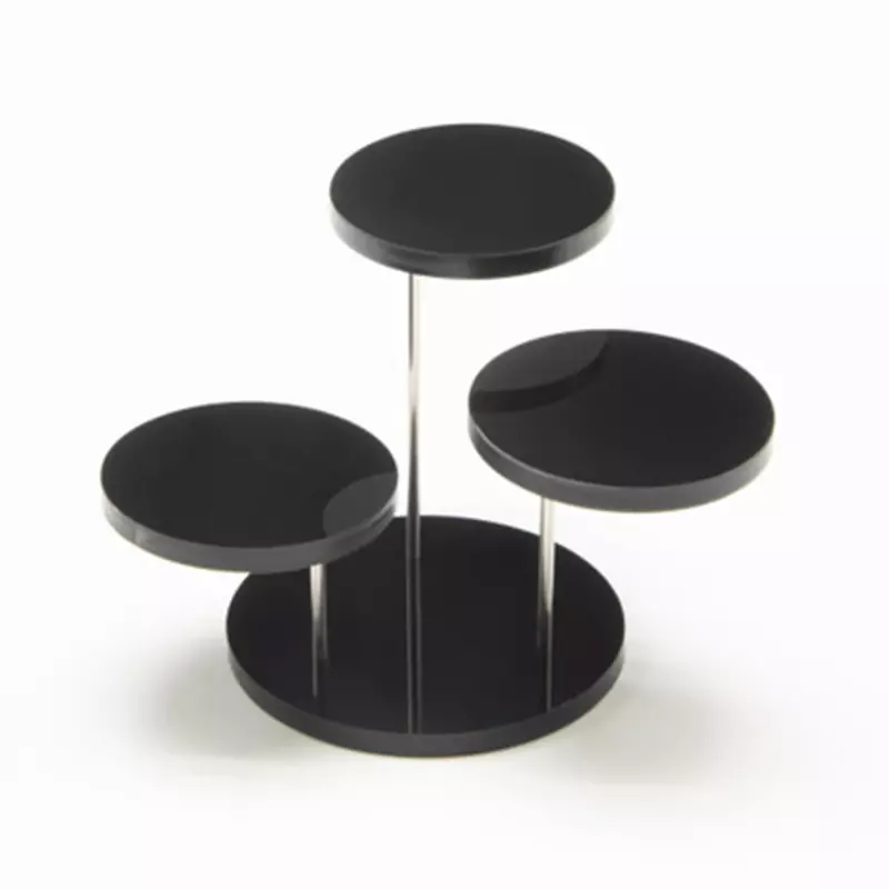Hoge Kwaliteit Nieuwe Praktische Duurzame Display Stand Acryl 3 Tray Cupcake Stand Mode Geschenk Multi-Layer Hanger