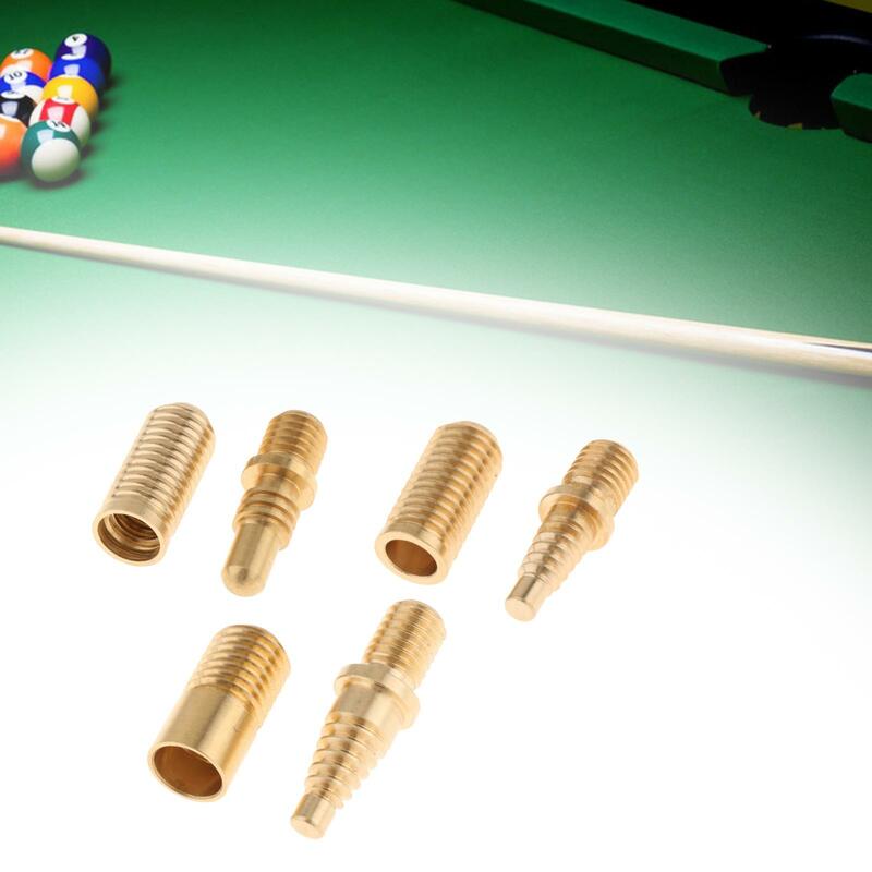 Pool Cue Joint Screw Pool Cue Connecting Screw Part Pool Cue Tip Screws Brass Pool Cue Joint Pin Screws Hardware