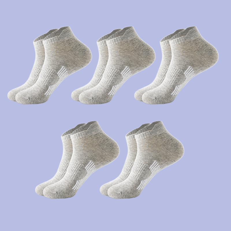 6 paia di calzini da uomo calzini a bocca bassa scollata calzini sportivi da corsa da uomo calzini estivi in cotone sottile