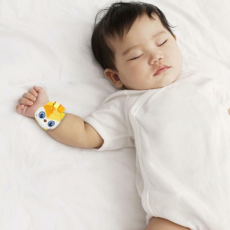 Zestaw grzechotka dla niemowląt zwierzęcy dzwonek na nadgarstek skarpetki grzechotka dzwonek na nadgarstek gryzak zabawki sensoryczne wczesny rozwój gryzaki