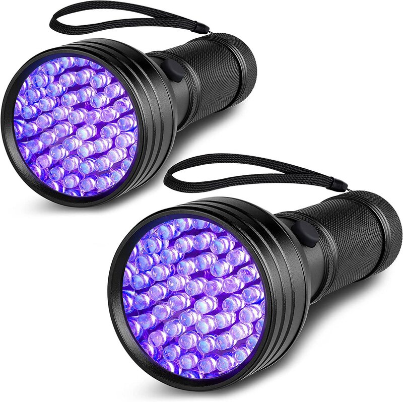 1 pcs of UV Flashlight Black Light, 51 LED 395nm UV Flashlight Black Light