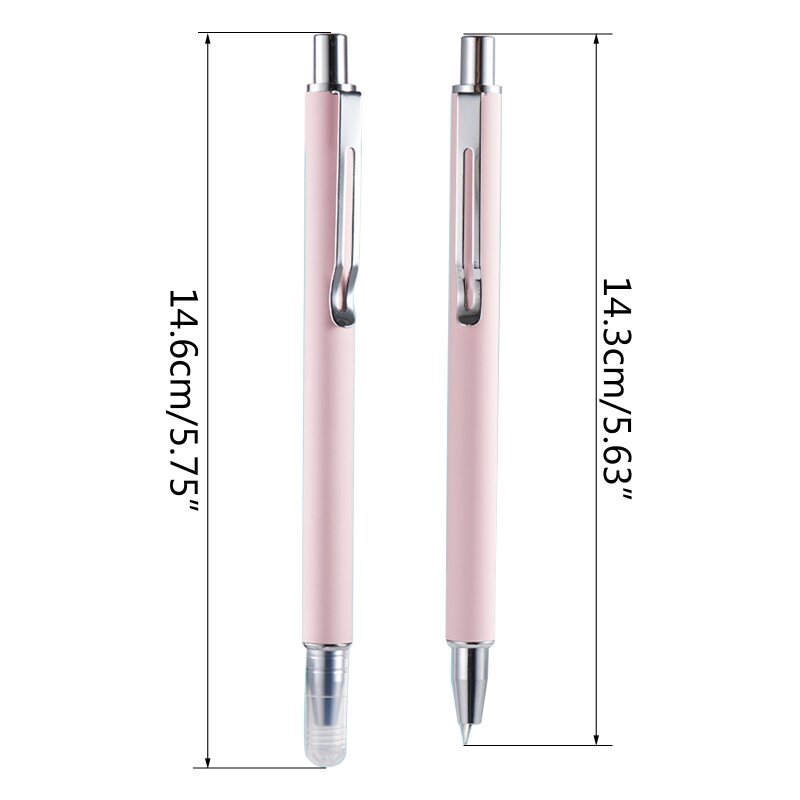 Retractable Fountain Pen Write Smoothly for Kid Beginner Practice Dropship