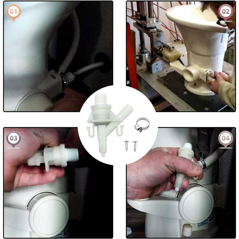 Kit de remplacement de assujetd'eau de toilette Sealand Marine, plastique durable, nouveau, 385311641 montres
