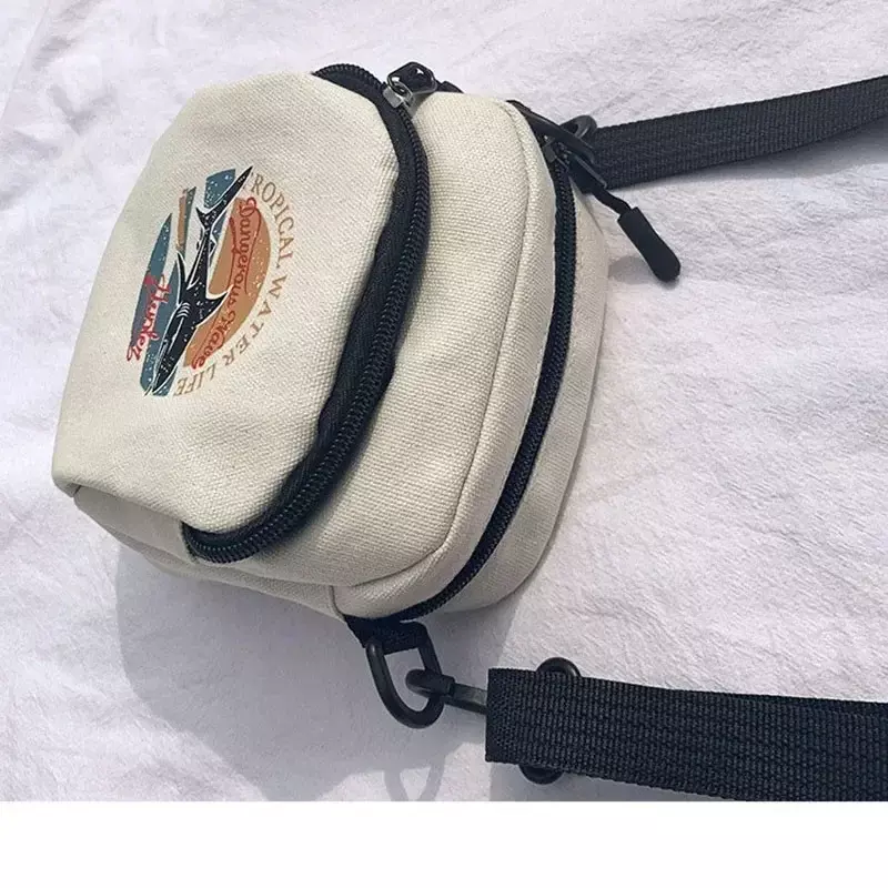 Damska torebka BSW1 Mini płócienne torebki mała do tkanin torby na ramię Crossbody dla kobiet 2023 torebka damska