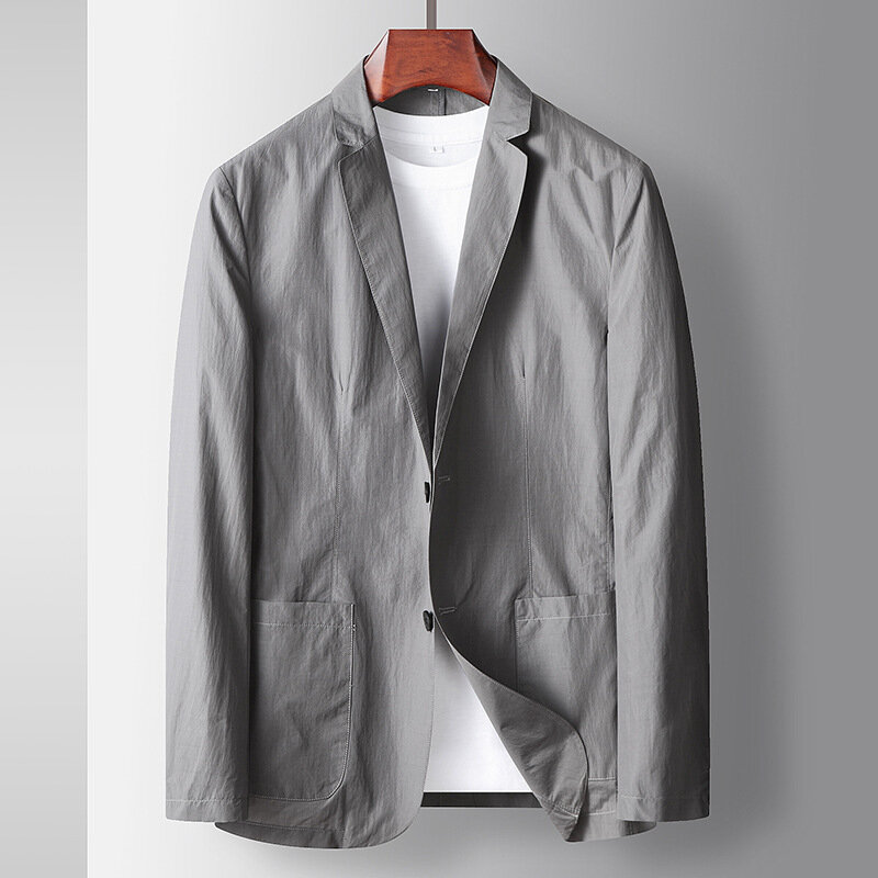 3847-R-Men's Double Button Business Winter Suit Customized Slim Fit Professional Suit Customized Suit