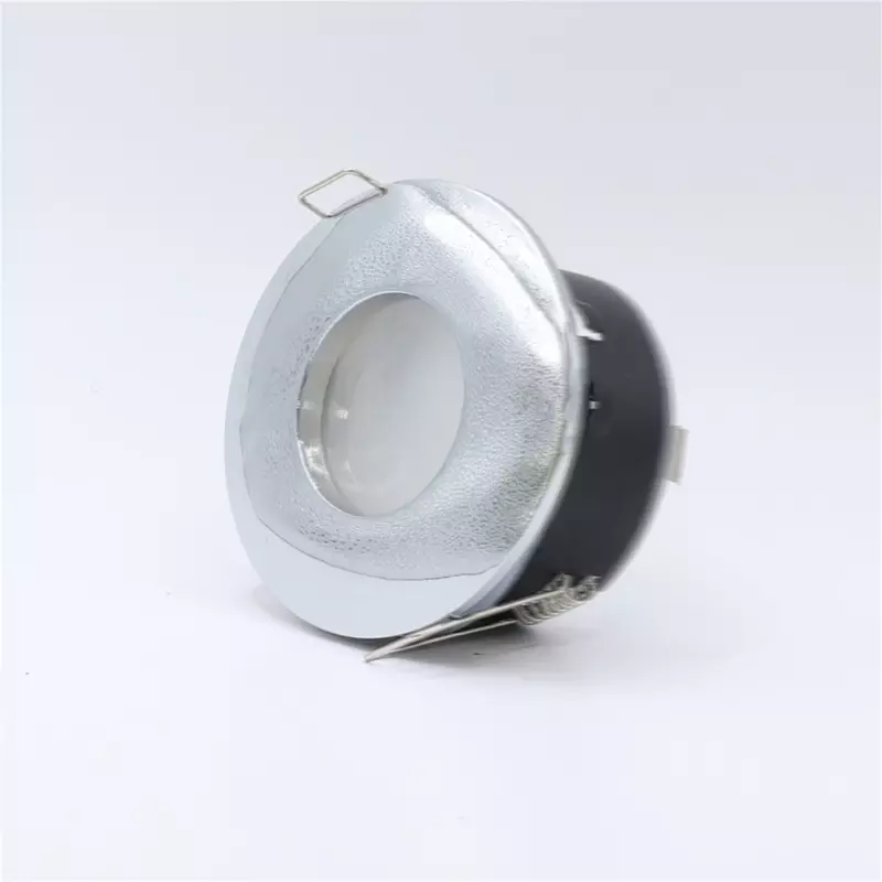 JOYINLED GU10 MR16 Recessed Frame Chrome Swivelling Recessed Spotlight Cut Out 70mm Fixture Frame