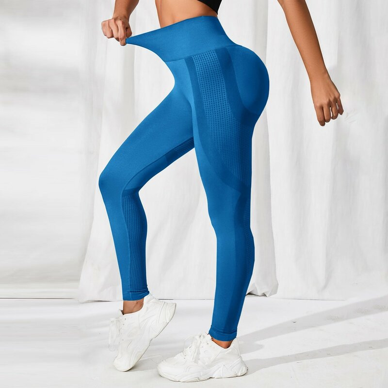 New Women Arch Outdoor Legging Scrunch Elastic Seamless Sports Gym Leggins High Waist Soft Training Workout Running Yoga Pants