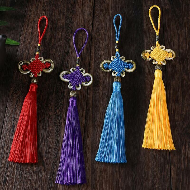 2Pcs Chinese Knot Tassels Imitation Chinese Knot Tassels DIY Curtain Clothes Bag Craft Supplies Classical Style Tassel Pendant