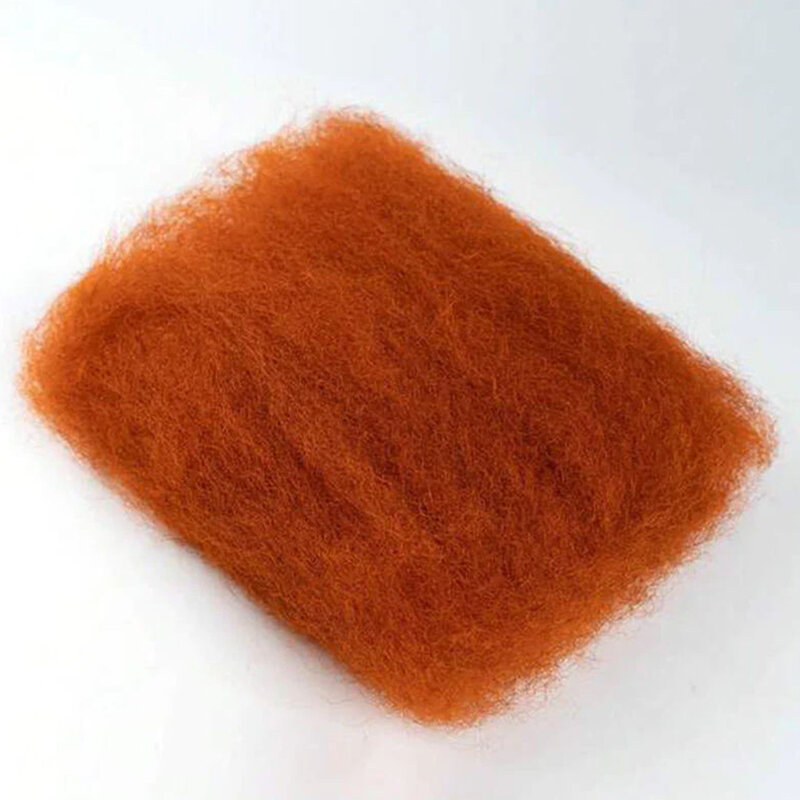 Elegante brasiliano Afro crespo ricci Bulk Remy Hair 1 Bundle 50 g/pz Ginger Orange Color trecce capelli No WeftHuman capelli per intrecciare