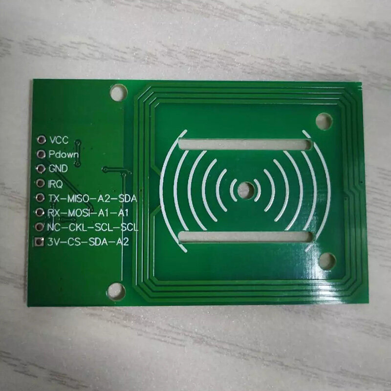Frete grátis MFRC-630 RFID RF Reader Module IC Card Sensor Module RC522 Access Control Induction Reader Module